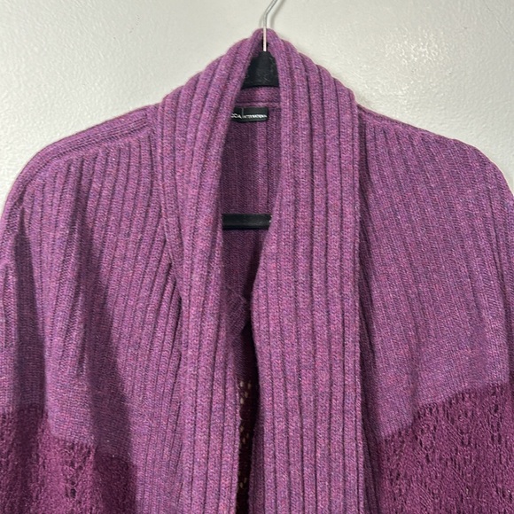Moda International Purple Long Wool Cape size M / L - gently used - Picture 4 of 15